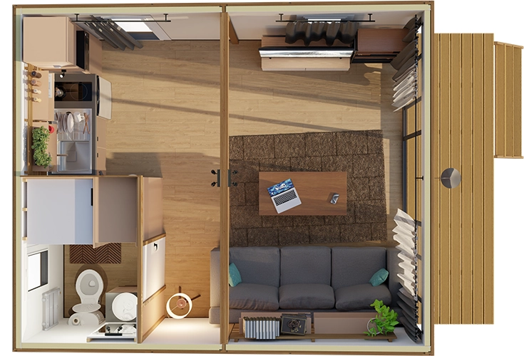 plan-tiny-house-studio-de-jardin-annexe-configuration
